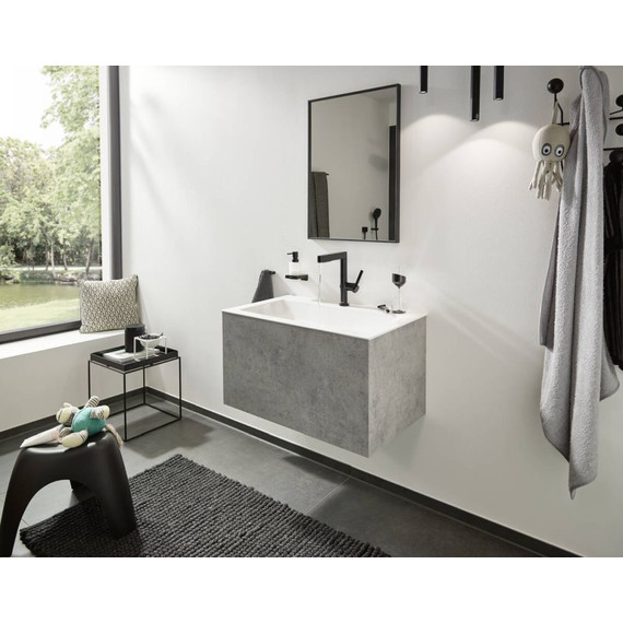 Дозатор для жидкого мыла Hansgrohe AddStoris 41745670, черный матовый - фото 2