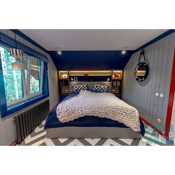 Вертикальный радиатор KZTO Гармония 1-1250-5 350х1290 мм (5 секций) - фото 12