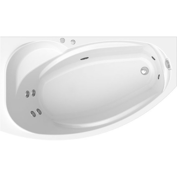 Ванна гидромассажная Радомир София 169x90 см L (Гидромассаж "Классик") - фото 