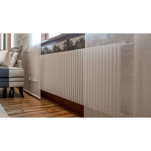 Вертикальный радиатор KZTO Гармония А25 1-1500-12 480х1530 мм (12 секций) - фото 5