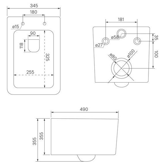 Унитаз подвесной безободковый Iddis Bridge BRIRDSEi25 с крышкой микролифт - фото, картинка 10 Унитаз подвесной безободковый Iddis Bridge BRIRDSEi25 с крышкой микролифт - фото 10