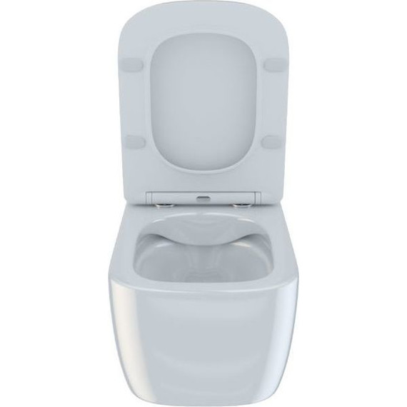 Унитаз подвесной безободковый Iddis Bridge BRIRDSEi25 с крышкой микролифт - фото, картинка 7 Унитаз подвесной безободковый Iddis Bridge BRIRDSEi25 с крышкой микролифт - фото 7