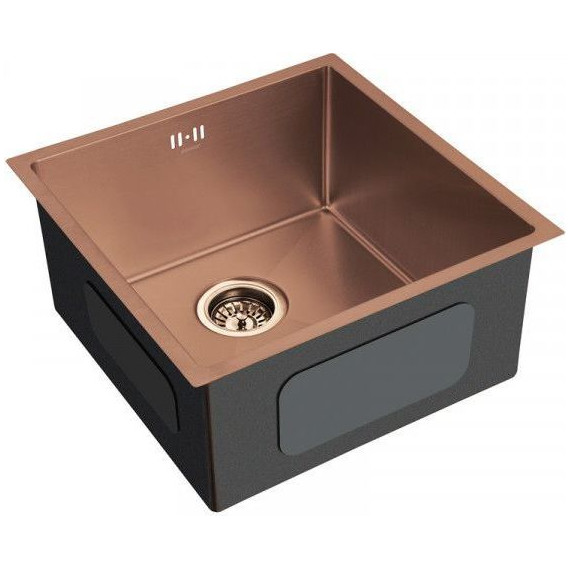Кухонная мойка Mixxus MX4843-220x1.0-PVD-BRONZE 1 мм, бронза - фото 