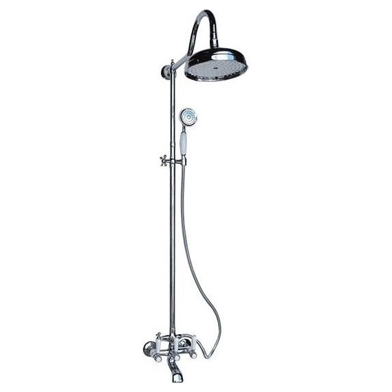 Душевая стойка Magliezza Bianco 11023-cr (верхний душ 300 мм) - фото 