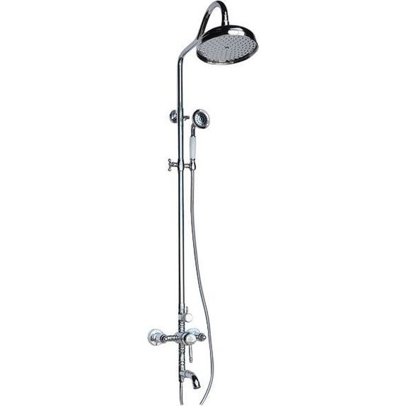 Душевая стойка Magliezza Bianco 13023-cr (верхний душ 300 мм) - фото 