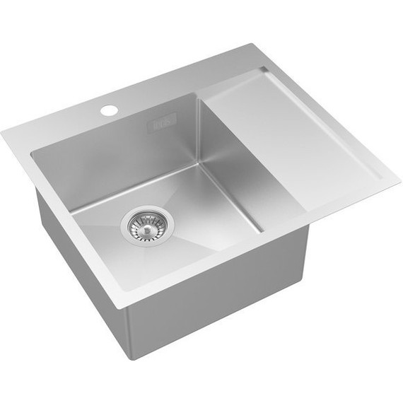 Кухонная мойка Iddis Haze HAZ59SLi77 1,2 мм, сатин R - фото 2