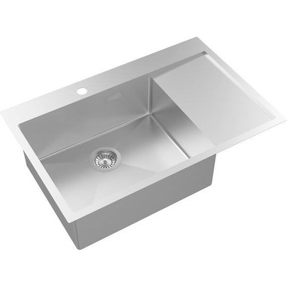 Кухонная мойка Iddis Haze HAZ78SLi77 1,2 мм, сатин R - фото 2