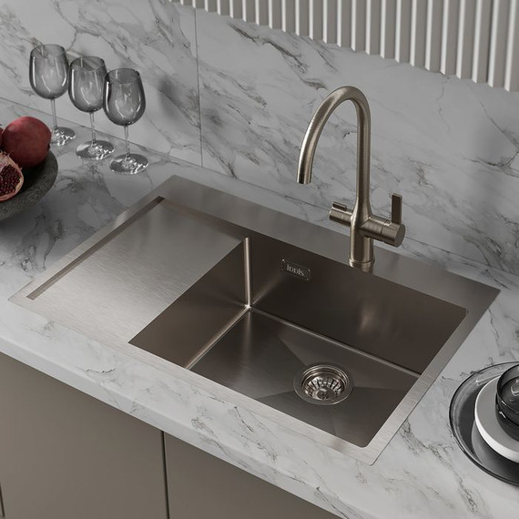 Кухонная мойка Iddis Haze HAZ78SRi77 1,2 мм, сатин L - фото 3