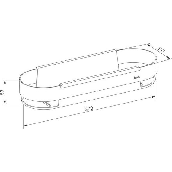 Полочка Iddis SHE12SBi44 - фото 3