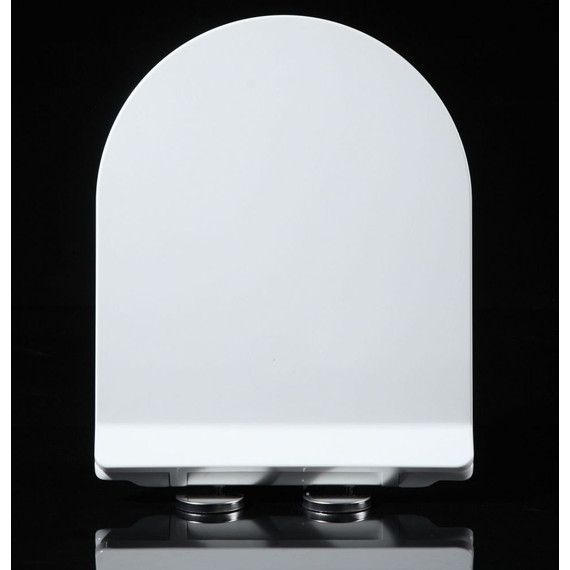 Сиденье с крышкой для унитаза Art&Max микролифт AM011SC - фото 2