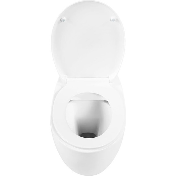 Унитаз подвесной безободковый Art&Max Imola AM217CHR - фото 5