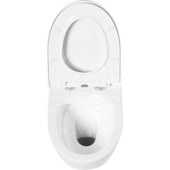 Унитаз подвесной безободковый Art&Max Pescara AM016CHR - фото 7