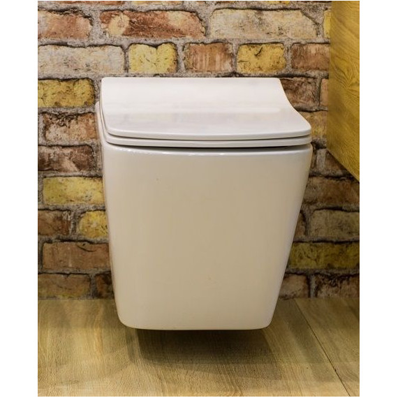 Унитаз подвесной безободковый Art&Max Techno AM9310CHR - фото 5