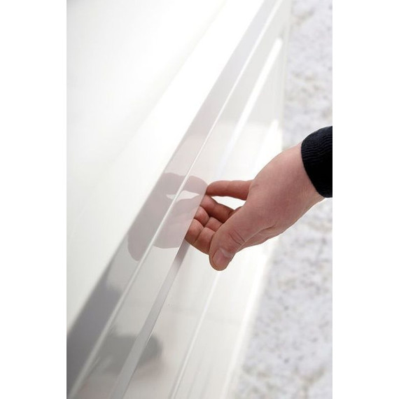 Тумба подвесная с раковиной Art&Max AM-Platino-750-2C-SO-BL 75 см, белый глянец - фото 6