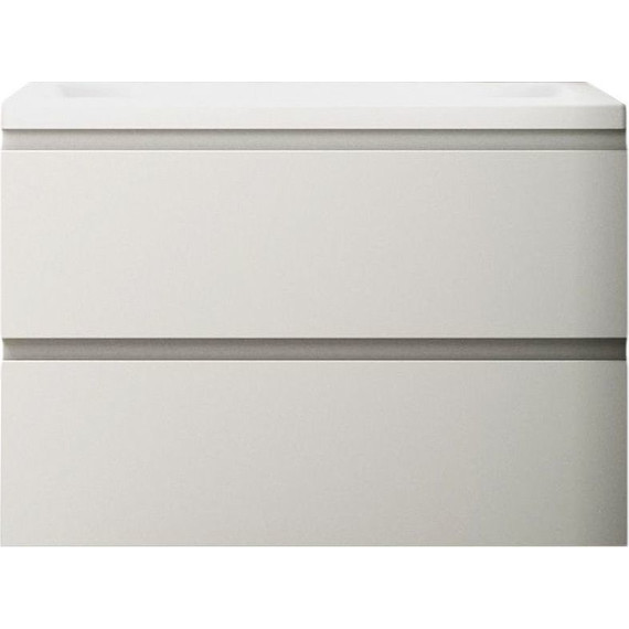 Тумба подвесная с раковиной Art&Max AM-Bianchi-750-2C-SO-BL 75 см, белый глянец, Цвет фасада: белый - фото, картинка 2 Тумба подвесная с раковиной Art&Max AM-Bianchi-750-2C-SO-BL 75 см, белый глянец, Цвет фасада: белый - фото 2