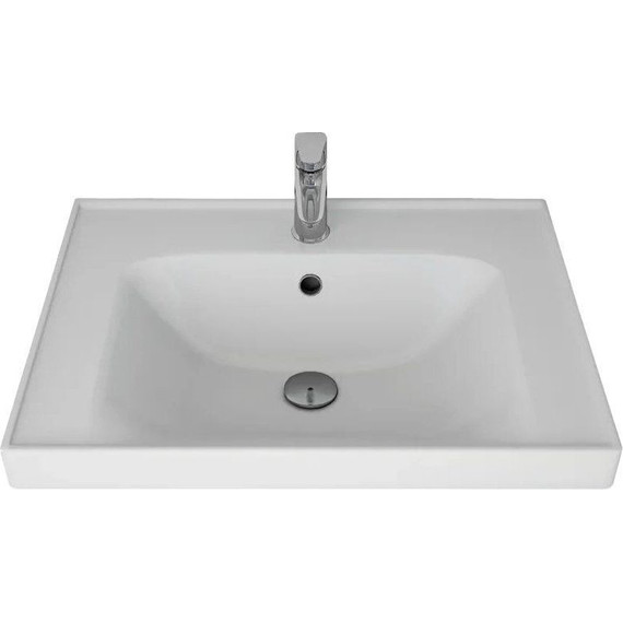 Тумба подвесная с раковиной Art&Max AM-Techno-600-2C-SO-LW646 60 см, дуб бомонд лофт - фото, картинка 5 Тумба подвесная с раковиной Art&Max AM-Techno-600-2C-SO-LW646 60 см, дуб бомонд лофт - фото 5