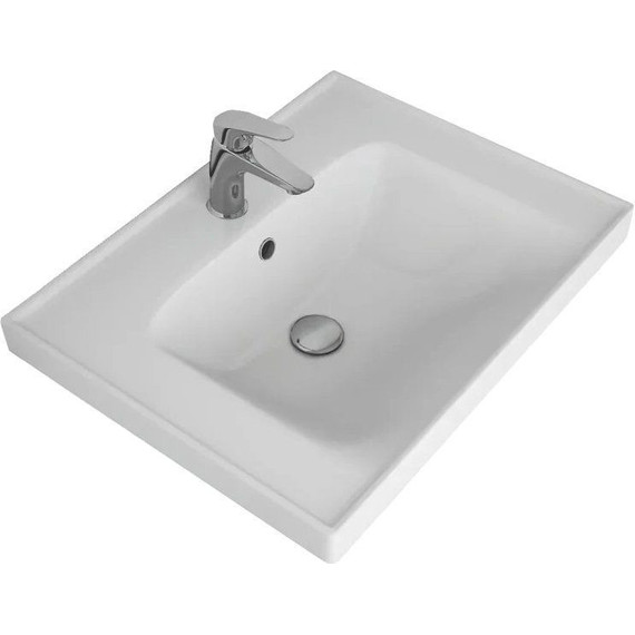 Тумба подвесная с раковиной Art&Max AM-Techno-600-2C-SO-LW646 60 см, дуб бомонд лофт - фото, картинка 6 Тумба подвесная с раковиной Art&Max AM-Techno-600-2C-SO-LW646 60 см, дуб бомонд лофт - фото 6