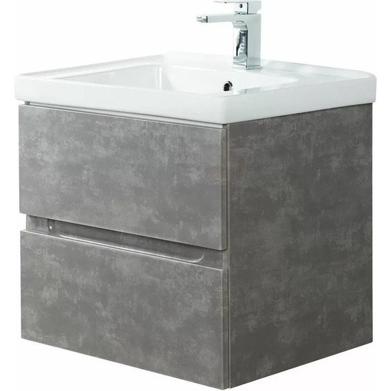 Тумба подвесная с раковиной Art&Max AM-Techno-700-2C-SO-FC305 70 см, айс какао - фото, картинка 2 Тумба подвесная с раковиной Art&Max AM-Techno-700-2C-SO-FC305 70 см, айс какао - фото 2