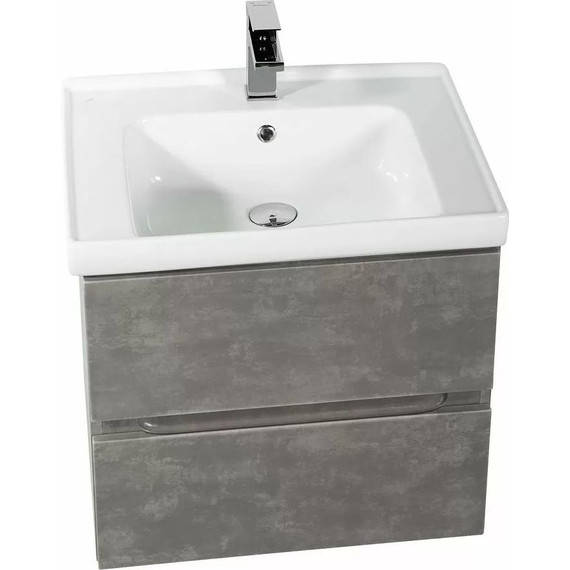 Тумба подвесная с раковиной Art&Max AM-Techno-700-2C-SO-FC305 70 см, айс какао - фото, картинка 3 Тумба подвесная с раковиной Art&Max AM-Techno-700-2C-SO-FC305 70 см, айс какао - фото 3