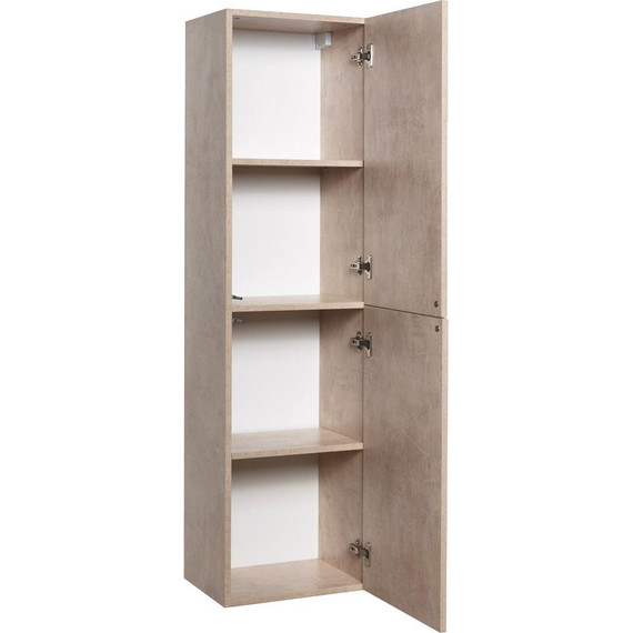 Пенал подвесной Art&Max AM-Verona-Push-1500-2A-SC-St 40 см, камень светлый - фото 3