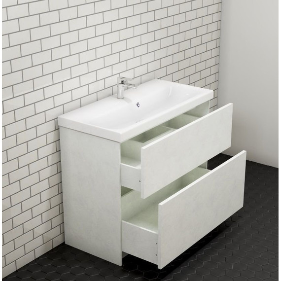 Тумба напольная с раковиной Art&Max Verona-Push-900-2C-PIA-Ven 90 см, венециано - фото 3