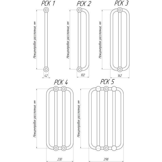 Вертикальный радиатор KZTO РСК 1-2000-8 330х2040 мм (8 секций) - фото 10