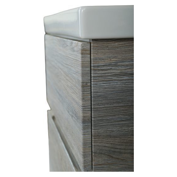 Тумба подвесная с раковиной Art&Max AM-Techno-900-2C-SO-LW635 90 см, сосна - фото, картинка 2 Тумба подвесная с раковиной Art&Max AM-Techno-900-2C-SO-LW635 90 см, сосна - фото 2