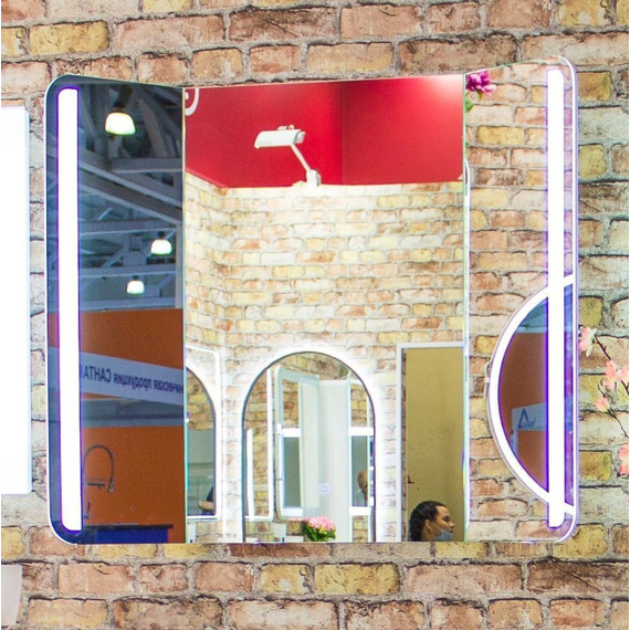 Зеркало Art&Max Trento Led 100 см AM-Tre-1000-800-DS-F - фото 5