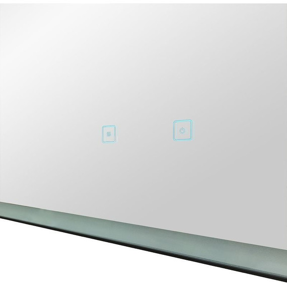 Зеркало Art&Max Arezzo Led 100 см AM-Are-1000-800-DS-FC-H-Nero, черный - фото 4