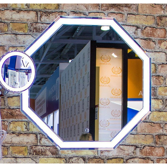 Зеркало Art&Max Argo Led 70 см AM-Arg-700-700-DS-F - фото 2