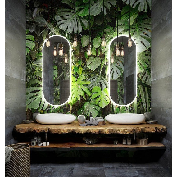 Зеркало Art&Max Bari Led 150 см AM-Bar-700-1500-DS-F-White - фото 3