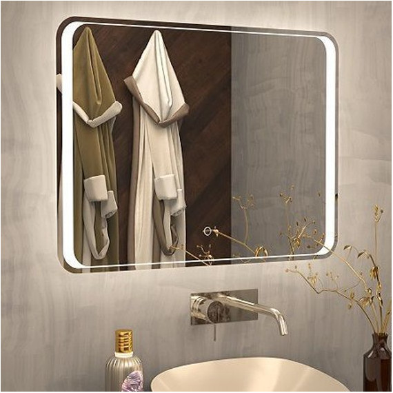 Зеркало Art&Max Elegant Led 90 см AM-Ele-900-800-DS-F - фото 2