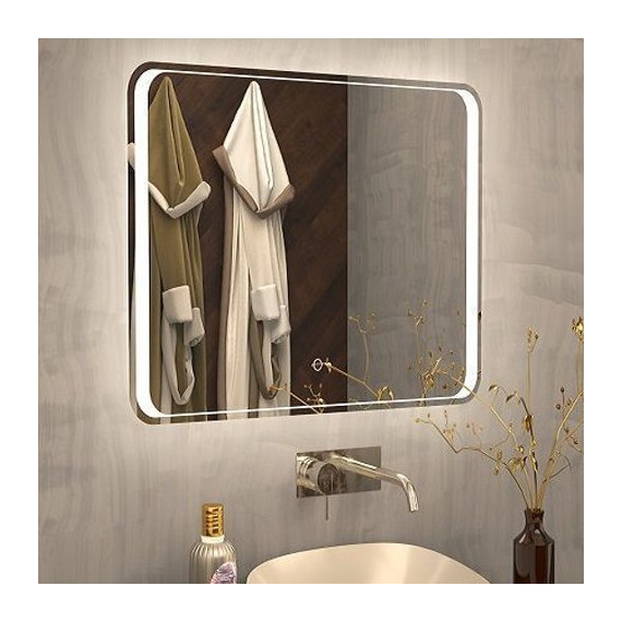 Зеркало Art&Max Elegant Led 80 см AM-Ele-800-800-DS-F - фото 2