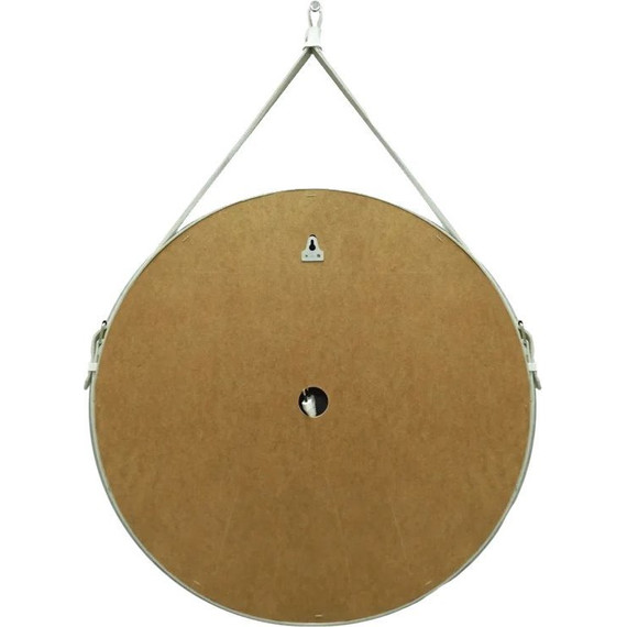 Зеркало Art&Max Milan Led 80 см AM-Mil-800-DS-F, белый ремень - фото 13