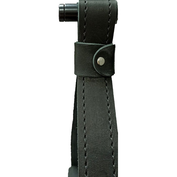 Зеркало Art&Max Milan Led 100 см AM-Mil-1000-DS-F-Nero, черный ремень - фото 9