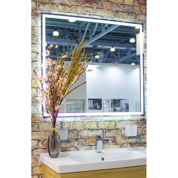 Зеркало Art&Max Monza Led 90 см AM-Mon-900-800-DS-F - фото 3