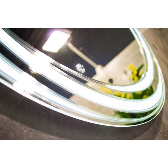 Зеркало Art&Max Romantic Led 70 см AM-Rom-700-700-DS-F - фото 4