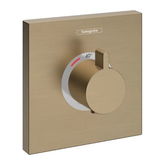 Термостат для душа Hansgrohe Shower Select 15760140, шлифованная бронза - фото 