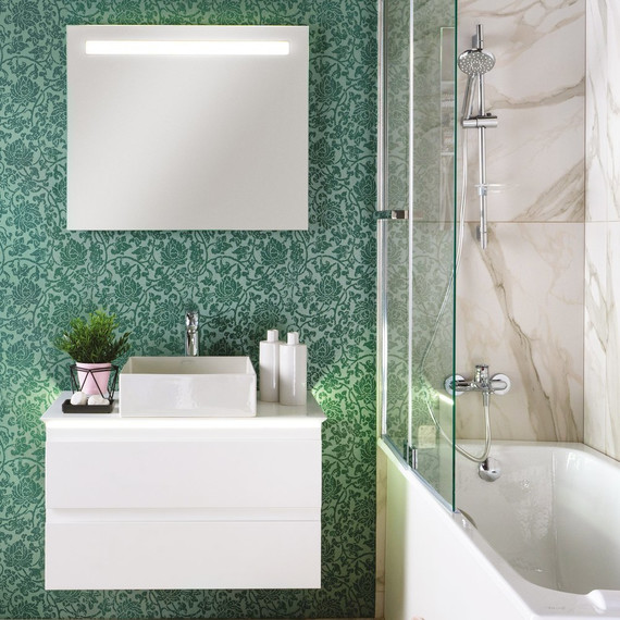 Тумба подвесная со столешницей Jacob Delafon Madeleine 83 см EB2083-J5, белый глянцевый - фото, картинка 5 Тумба подвесная со столешницей Jacob Delafon Madeleine 83 см EB2083-J5, белый глянцевый - фото 5