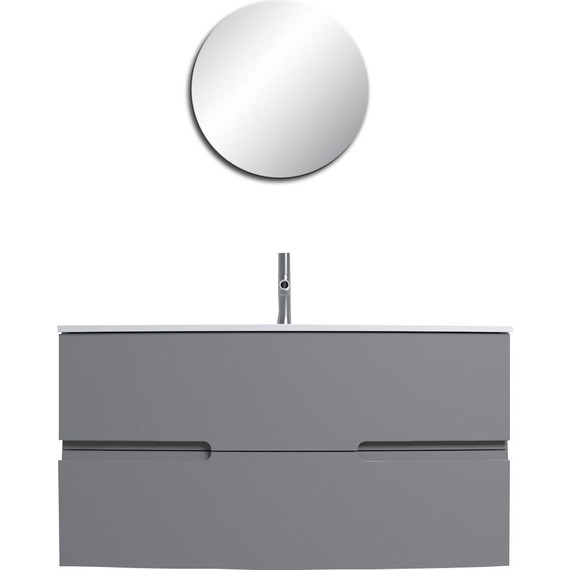 Раковина врезная на столешницу Jacob Delafon Nona 100 см EB1881RU-00 - фото, картинка 3 Раковина врезная на столешницу Jacob Delafon Nona 100 см EB1881RU-00 - фото 3