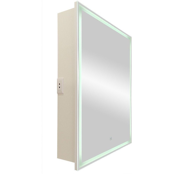 Зеркало-шкаф Art&Max Techno Led 55 см AM-Tec-550-800-1D-R-DS-F - фото 7