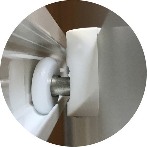 Душевое ограждение Радомир Респект 100x100 см без поддона, белый/прозрачное - фото 4