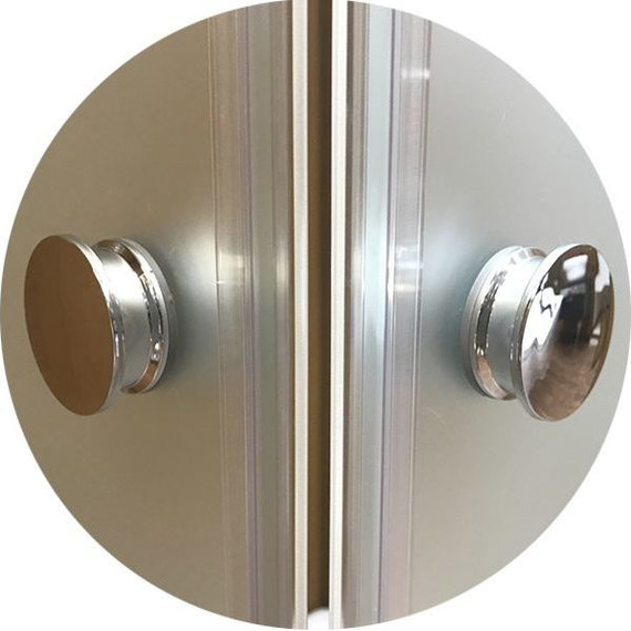 Душевое ограждение Радомир Респект 100x100 см без поддона, белый/прозрачное - фото 6