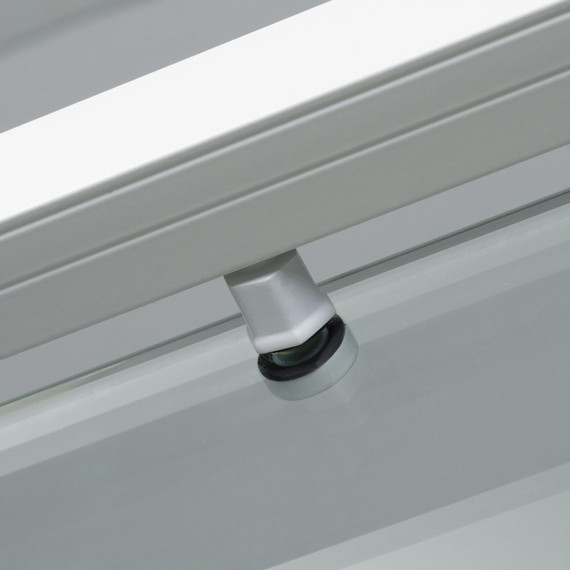 Душевое ограждение WasserKraft Rhin 100х100 см 44S19, белый/прозрачное - фото 5