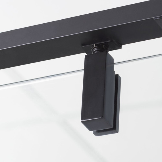 Душевое ограждение WasserKraft Elbe 100x100 см 74P19, черный/прозрачное - фото 6