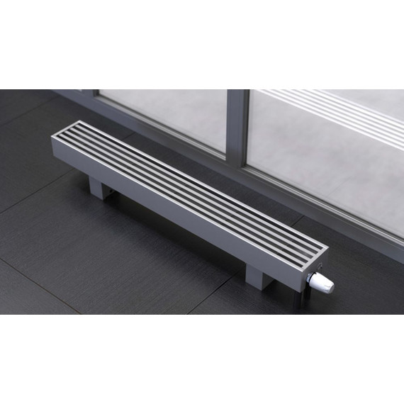 Напольный конвектор KZTO Элегант мини 3то 1200х130 мм - фото 9
