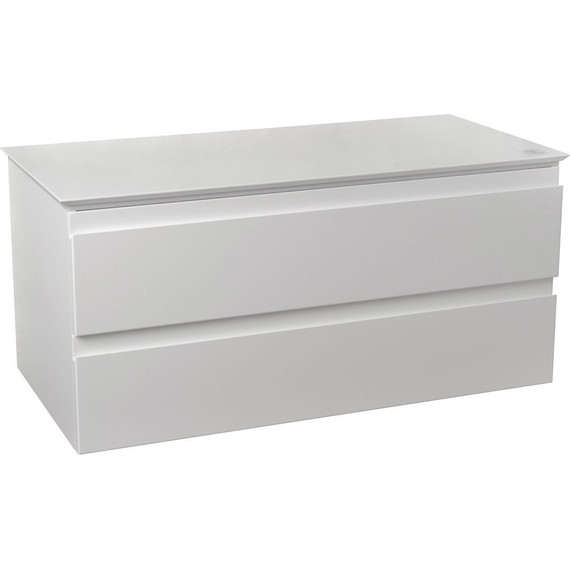 Тумба подвесная со столешницей Jacob Delafon Madeleine 103 см EB2084-J5, белый глянцевый - фото 2