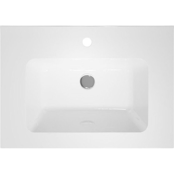 Тумба подвесная с раковиной Kerama Marazzi Piano 65 см PI.F.65\OLM, дымчатый вяз - фото 2