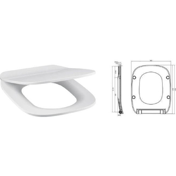 Инсталляция с подвесным унитазом Roca Debba Rimless Pack 893104970 (без кнопки смыва) - фото, картинка 3 Инсталляция с подвесным унитазом Roca Debba Rimless Pack 893104970 (без кнопки смыва) - фото 3