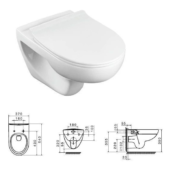 Инсталляция с подвесным унитазом Roca Victoria Rimless Pack 893105010 (без кнопки смыва) - фото, картинка 2 Инсталляция с подвесным унитазом Roca Victoria Rimless Pack 893105010 (без кнопки смыва) - фото 2